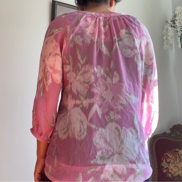 New York & Company Sheer Blouse - Picture 4 of 5